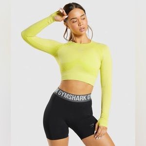 New Gymshark crop top with open back